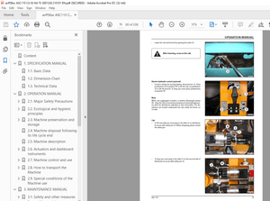 Ammann ASC 130 Single Drum Roller Operating Manual 3001328 PDF