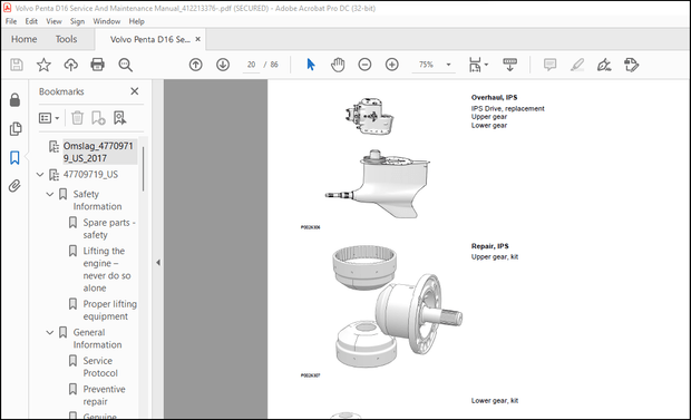 Volvo Penta D16 Service And Maintenance Manual_412213376 – PDF DOWNLOAD