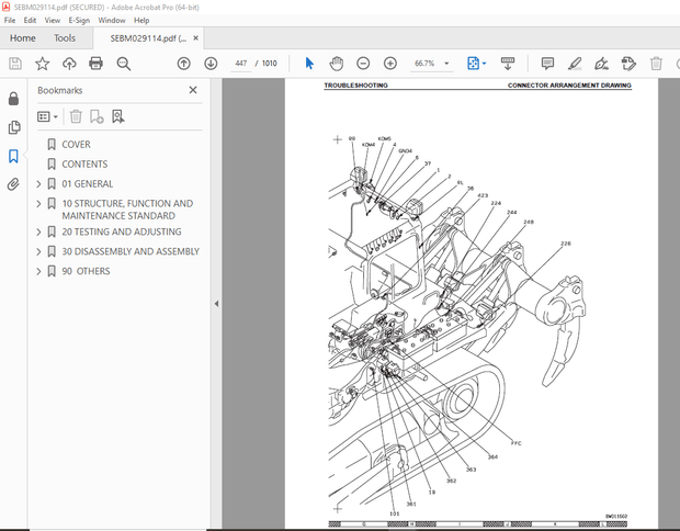 Komatsu D85EX-15 D85PX-15 Bulldozer Shop Manual SEBM029114 - PDF DOWNLOAD 