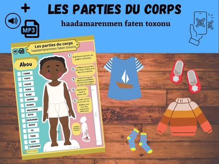 Abou &quot;Les parties du corps en soninké&quot; Format PDF