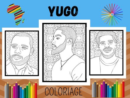 Livre  de coloriage « Yugo »  Format PDF