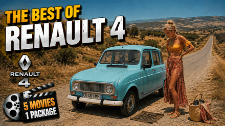 Best of Renault 4 Cranking