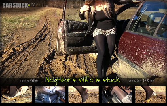 Neighbors Wife is Stuck