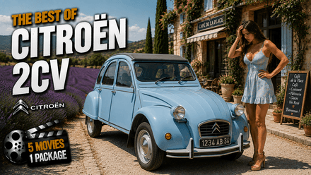 Best of Citroen 2CV Cranking
