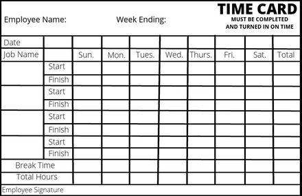 Labor Digital Daily Timecard