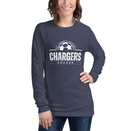 SJB Adult Soccer parent Long-Sleeved Tee