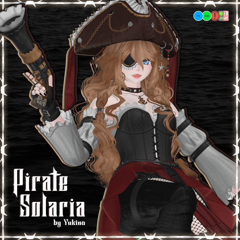 ✧ Pirate Solaria Avatar | PC/Quest + FT