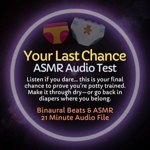 Your Last Chance - ASMR Audio Test