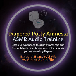 Diapered Potty Amnesia - ASMR Audio Training