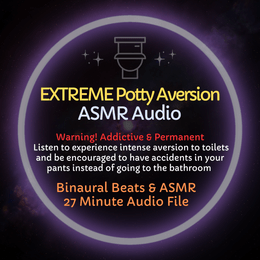 Extreme Potty Aversion - ASMR Diaper Training Audio
