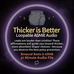 Thicker is Better Affirmations - Loopable ASMR Audio