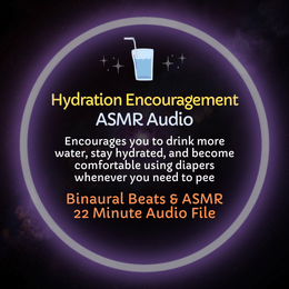Hydration Encouragement - ASMR Audio Training