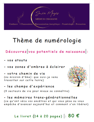 Thème de numérologie