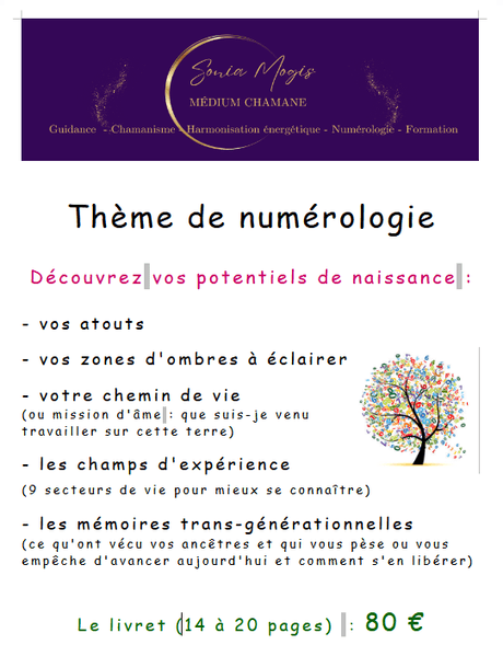 Thème de numérologie