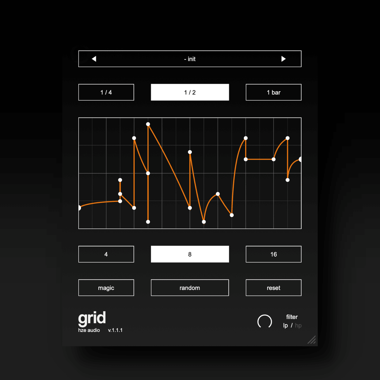 Soundgrid Plugin HZE Audio | GRID – Halftime Modulation Plugin