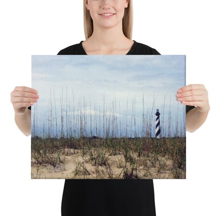 16x20 Canvs Print-Cape Hatteras Lighthouse