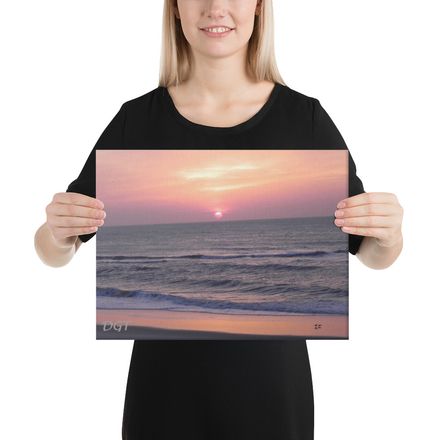 12x16 Canvas-Outer Banks Sunrise