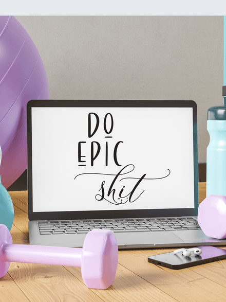 Do Epic Shit - Black &amp; White Printable Art Quote