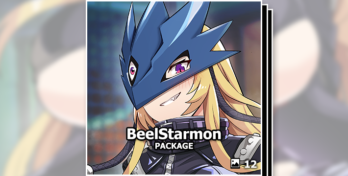 digimon bellestarmon card Beelstar Card Sleeves – sinobali main image 1