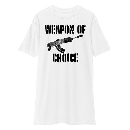 Weapon Of Choice White Tee