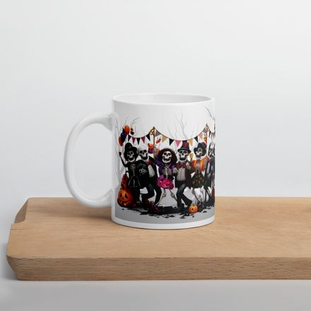 Time To Rattle And Roll - 11 oz White Mug + eBook