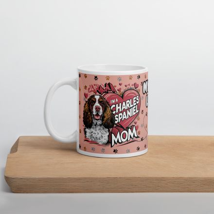 Pet Moms - Charles Spaniel - 11 oz Mug + eBook