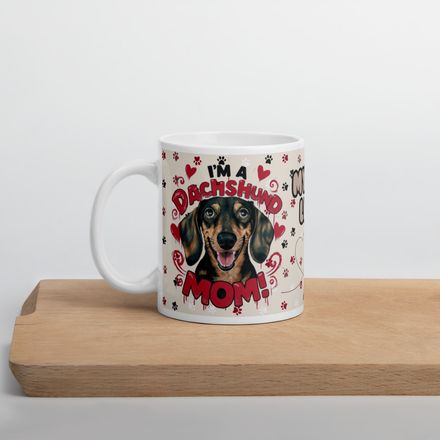 Pet Moms - Dachshund - 11 oz Mug + eBook
