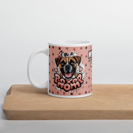 Pet Moms - Boxer - 11 oz Mug + eBook