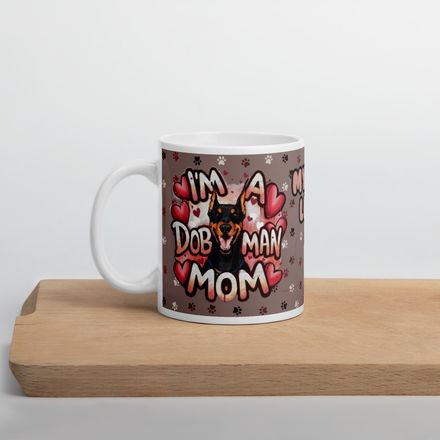 Pet Moms - Doberman - 11 oz Mug + eBook
