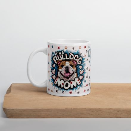 Pet Moms - English Bulldog - 11 oz Mug + eBook