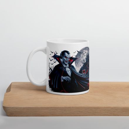Feeling Fang-Tastic - 11 oz White Mug + eBook