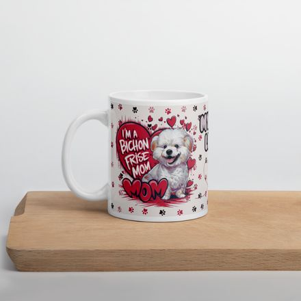 Pet Moms - Bichon Frise - 11 oz Mug + eBook