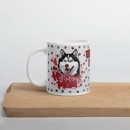 Pet Moms - Husky - 11 oz Mug + eBook