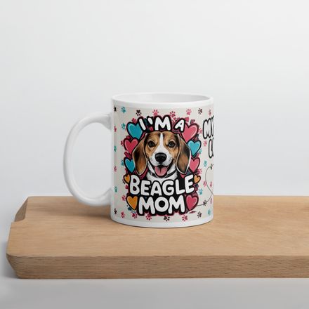 Pet Moms - Beagle - 11 oz Mug + eBook