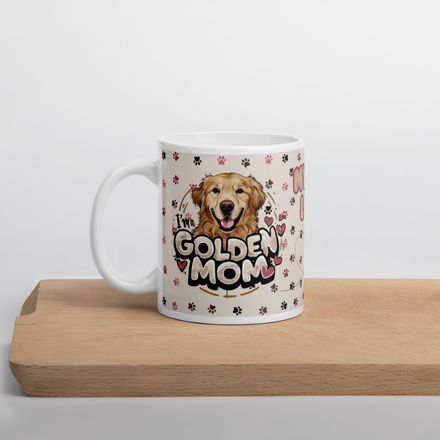Pet Moms - Golden - 11 oz Mug + eBook