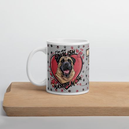 Pet Moms - English Mastiff - 11 oz Mug + eBook
