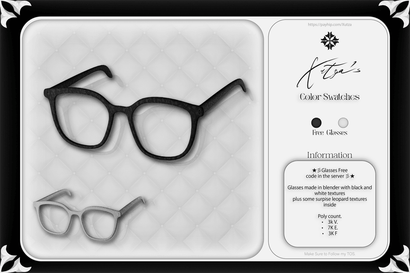 | 彡 Glasses Free/Server 彡 |