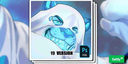 GhostBluedy(OC)_October2025_PSDFile