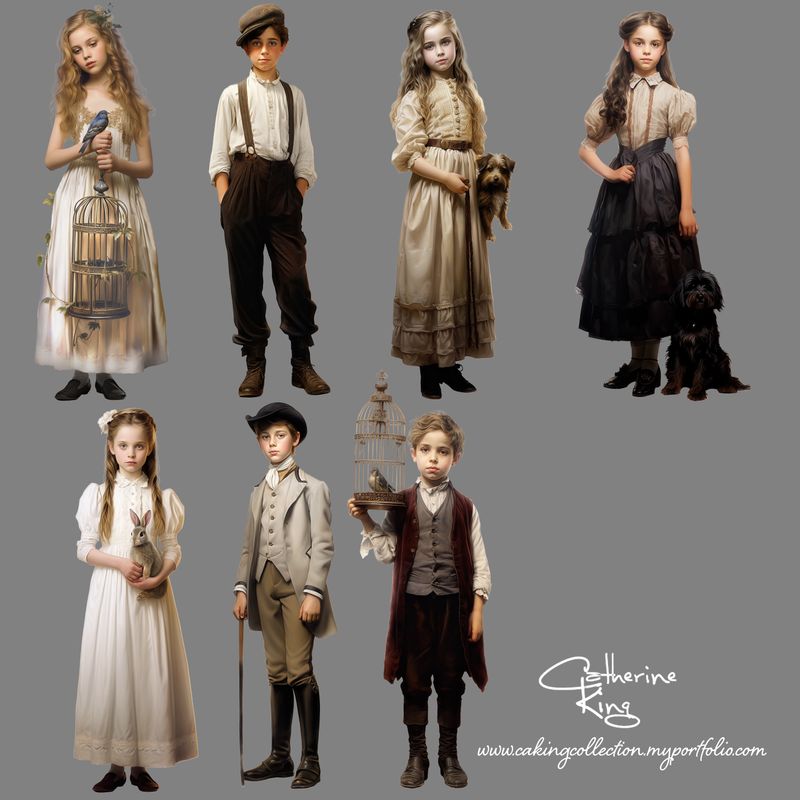 Victorian Era Kids
