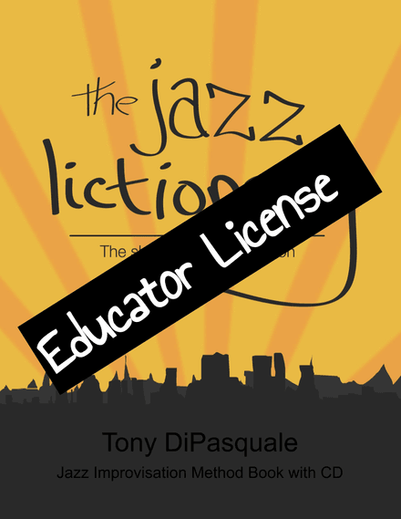 Educator License + Copy of The Jazz Lictionary,  Lifetime Distribution - 1 School