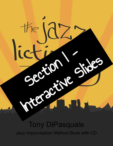 Section I - Interactive Slides, The Jazz Lictionary