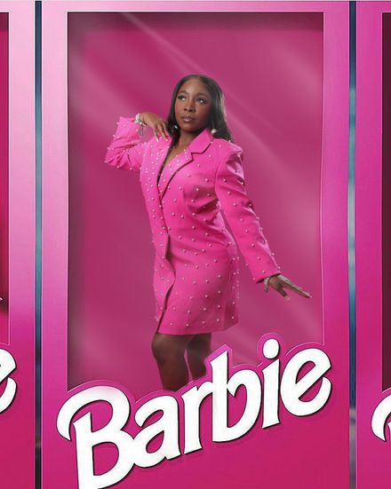 Digital Barbie Box Template 