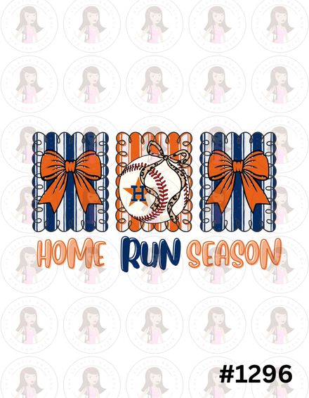 Digital Design Home Run Season Houston Astros #1296