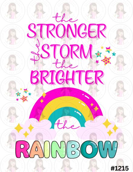 Digital Design Neon Rainbow #1215