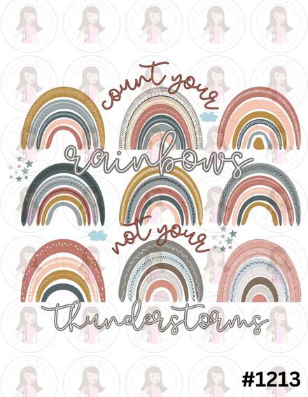 Digital Design Count Your Rainbows #1213