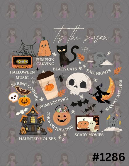 Digital Design &#x27;Tis The Season Halloween #1286