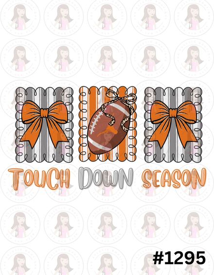 Digital Design Touch Down Season Texas Longhorns #1295