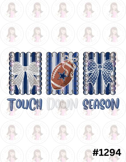 Digital Design Touch Down Season Dallas Cowboys #1294