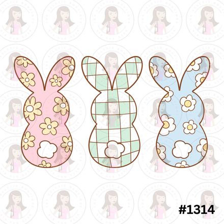 Digital Design Bunny Butts #1314
