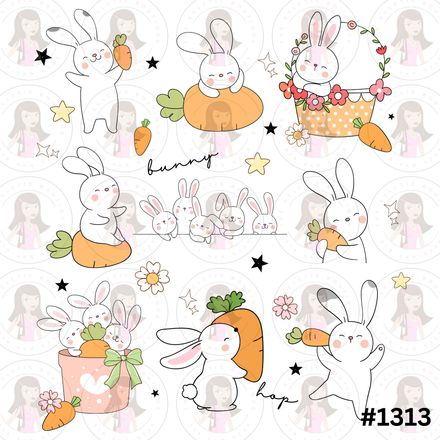 Digital Design Bunny #1313